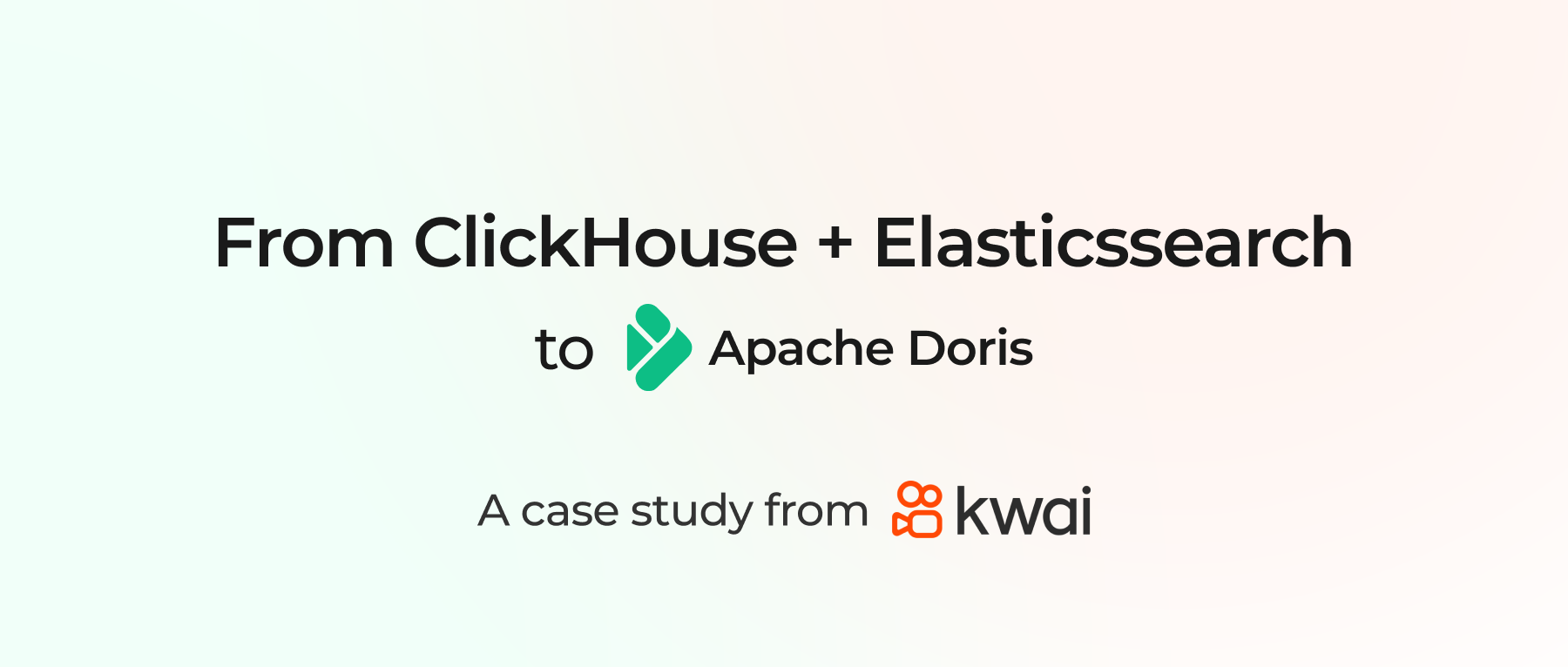 From ClickHouse + Elasticsearch to Apache Doris: How Kwai Unified Trillion-Scale Ad Analytics